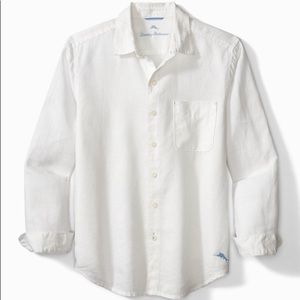 Tommy Bahama Sea Glass Breezer Linen Shirt Big n Tall 3XL New with Tags